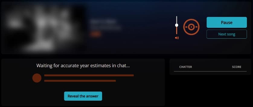 That's My Song Webapp